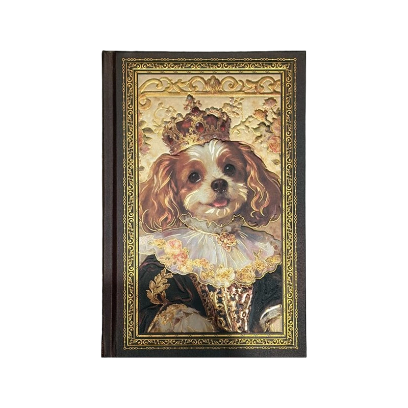 Golden Frame Noble Pet Notebook