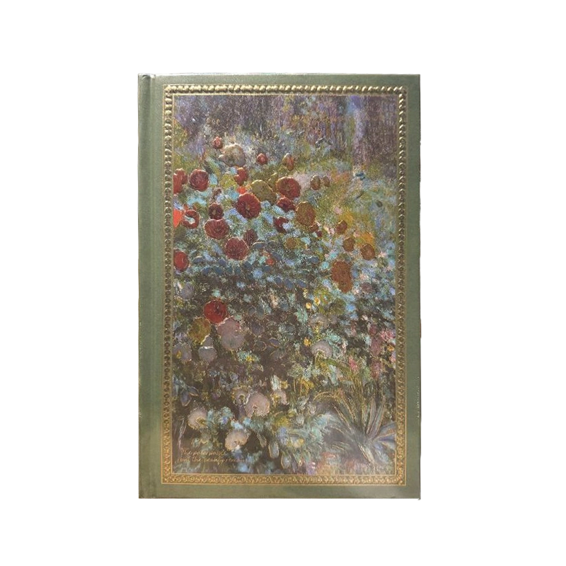 Monet Impressionist Garden Floral Writing Journal