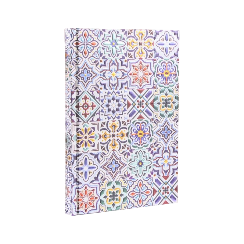 Colorful Geometric Pattern Hard Paper Journals