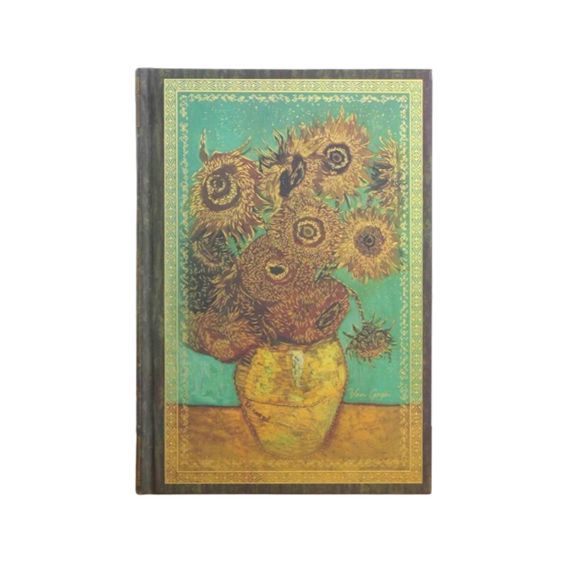 Classic Oil Painting Sunflower Art Journal Book