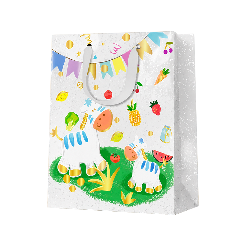 Colorful Cartoon Vertical Packaging Bags