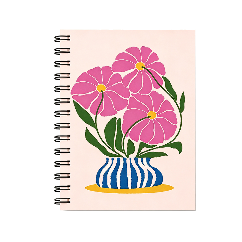 Minimalist Flat Illustration Notebook